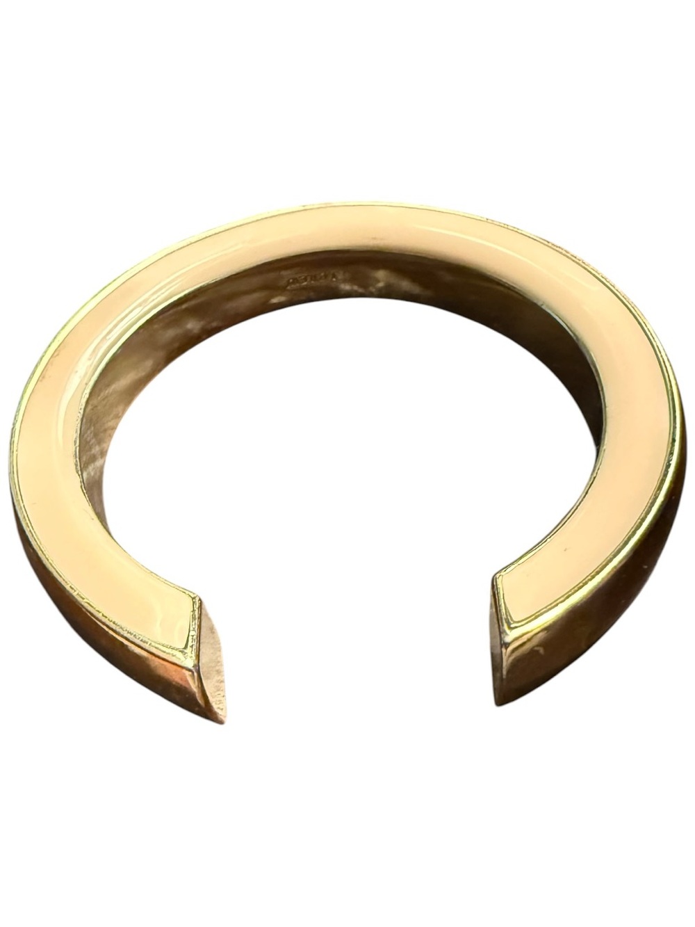 J. Crew Polished Gold Open Cuff Bracelet